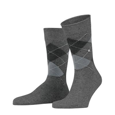 Burlington "Dundee" Einheitsgröße 40-46, Argyle-Muster, Burlington-Clip