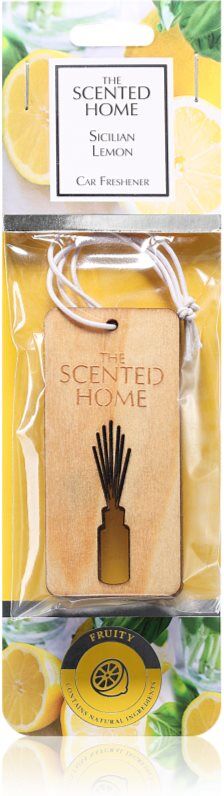 Ashleigh & Burwood London Sicilian Lemon désodorisant voiture 2 pcs