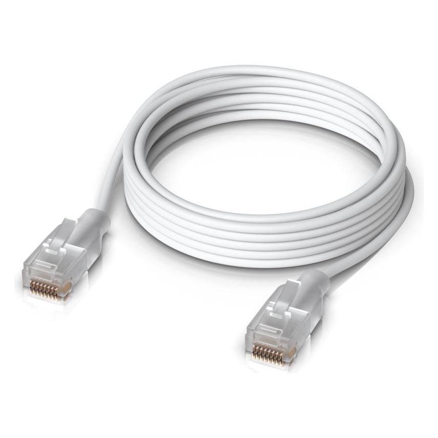 Ubiquiti Netzwerkkabel (UTP, CAT6, 1 m) (UACC-CABLE-PATCH-EL-1M-W)
