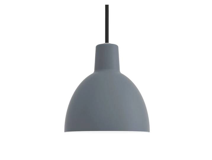 Louis Poulsen Toldbod 120 Pendelleuchte Blau-Grau