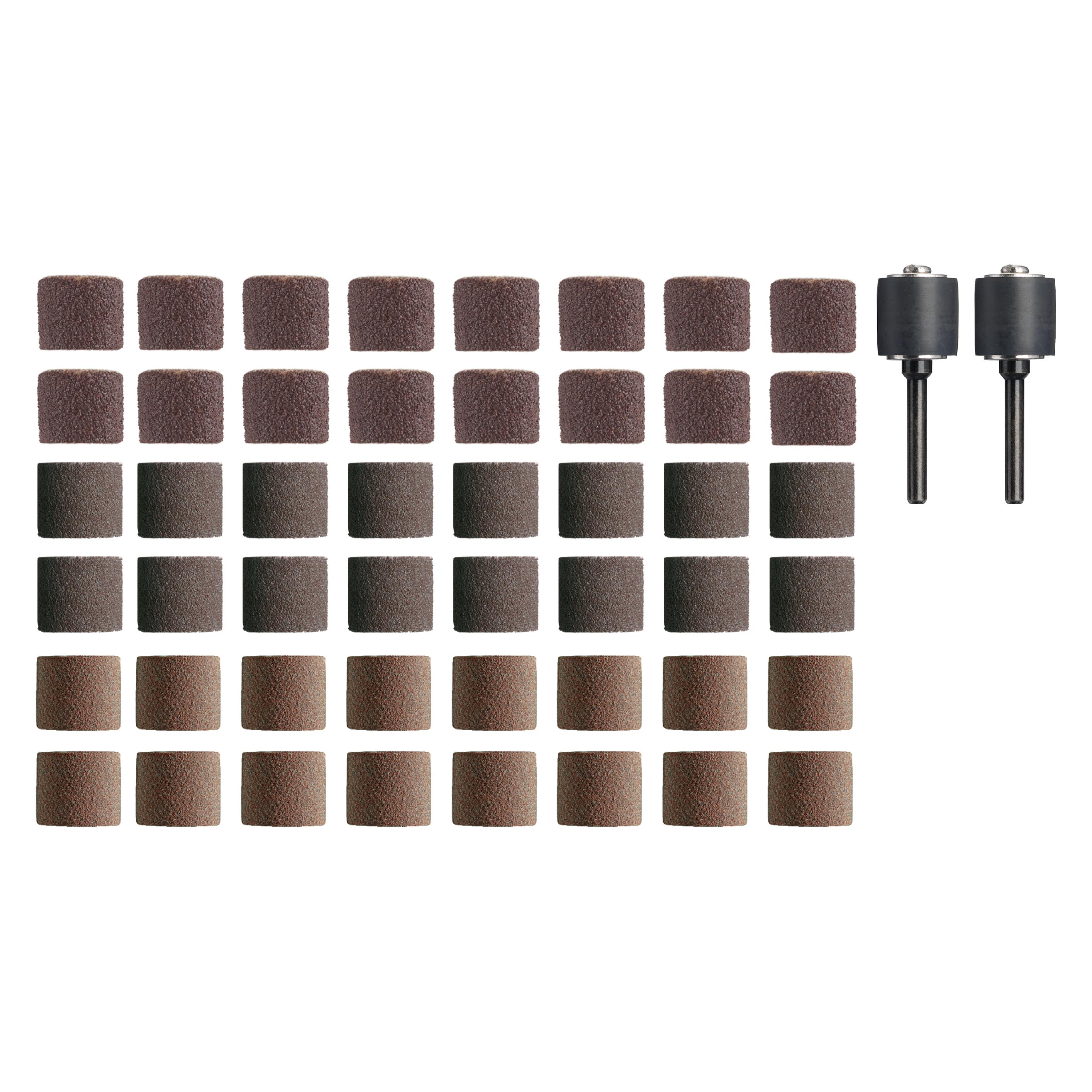 Dremel 771B-02 Schleifband-Set, Ø 12,8mm (120, 240, 60) (26150771JA)