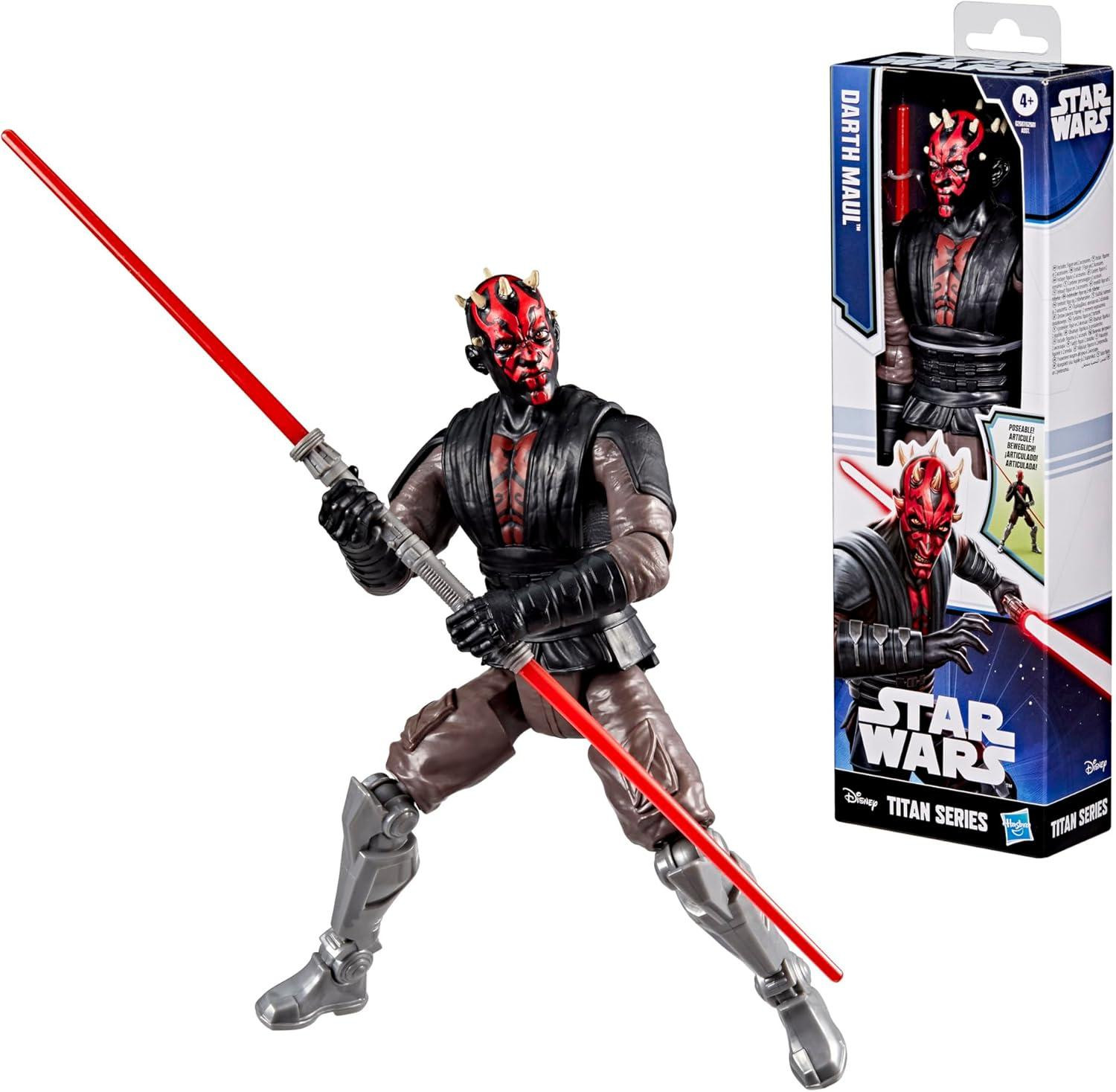 Hasbro Star Wars Darth Maul Titan Hero actiefiguur, 30 cm