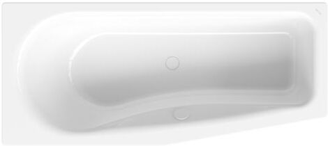Bette BetteLuna Badewanne 2760-038 natura, 170x75x45cm, Schräge Fußende rechts