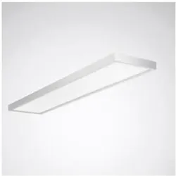 Trilux, Deckenleuchte, 2350 G4 D3 PW19 6000 Anbauleuchten 2350 MultiLumen 2 Prismen 2350G4D3PW19600 (6000 lm)