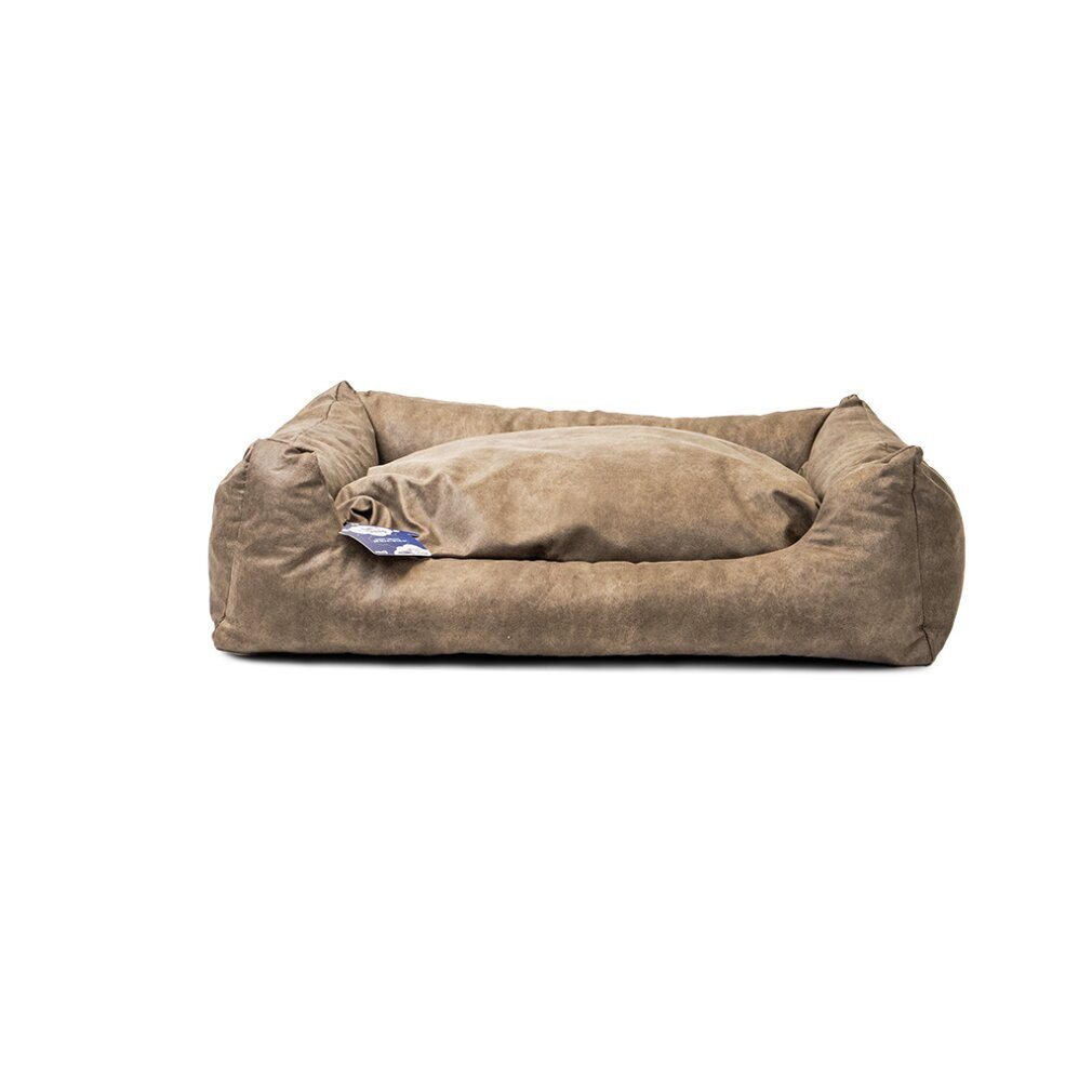 Lets Sleep Sweet Dreams hondenbed met kussen, taupe, maat L