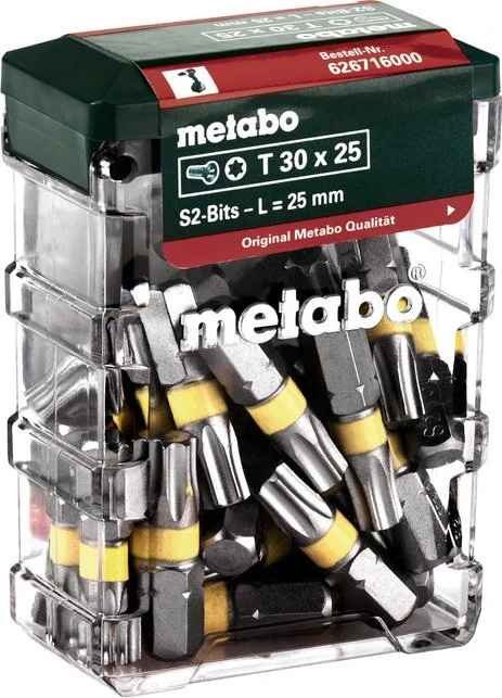 Bit-Box metabo T30, SP, 25-teilig