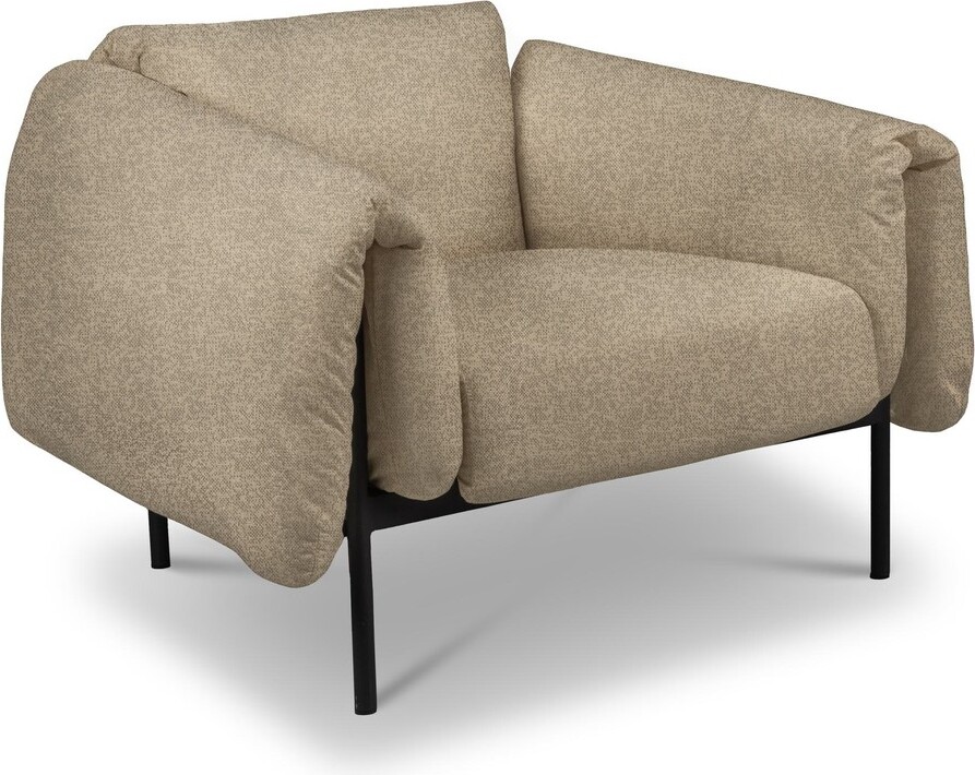Outdoor Sessel Zuzu Gartenlounge Gartensessel Lounge 100x98 Beige