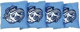 Skip's Garage North Carolina Tar Heels Light Blue Cornhole Bags