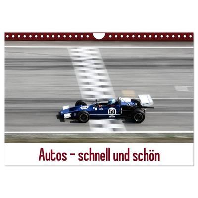 Autos - schnell und schön (Wandkalender 2026 DIN A4 quer), CALVENDO Monatskalender