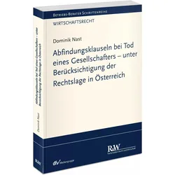 Nast:Abfindungsklauseln bei Tod eines G, Fachbücher von Dominik Nast