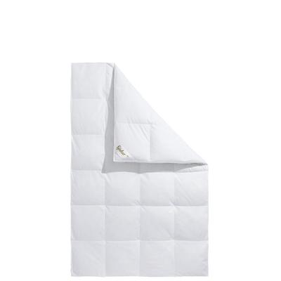 Federbettdecke FJÖDUR "Finn", weiß, B:135cm L:200cm, Bezug: 100% Baumwolle. Füllung: 70% Federn, 30% Daunen, Bettdecken