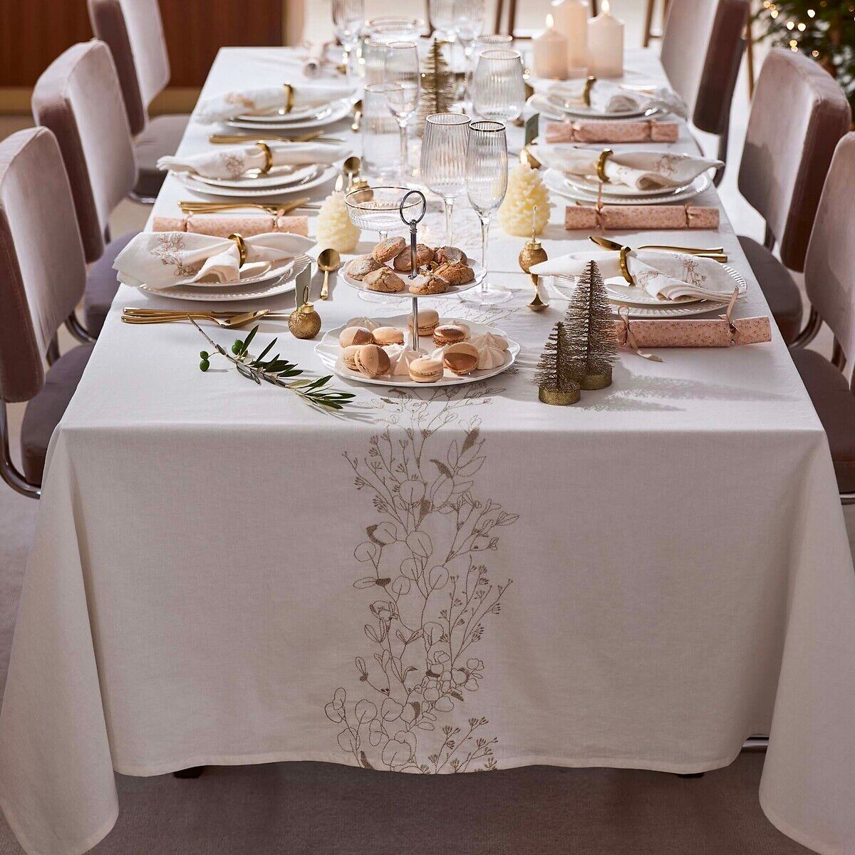 LA REDOUTE INTERIEURS Serviteur à gateaux en porcelaine, Hirène