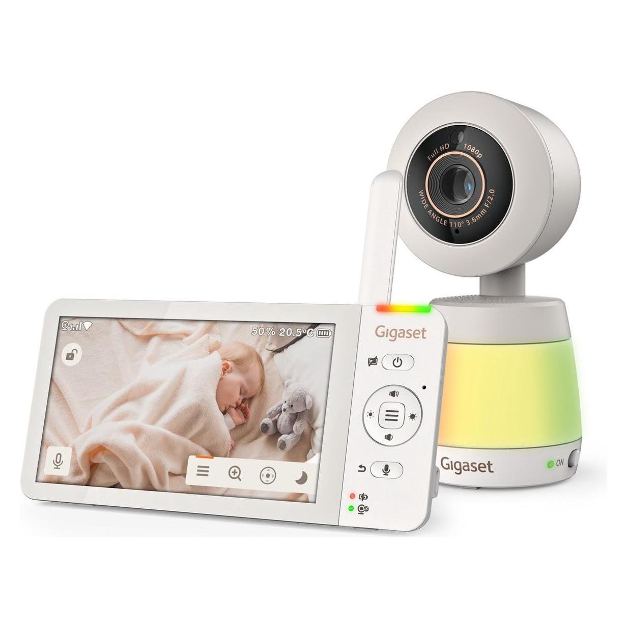 Gigaset Baby 700 Connected (Babyphone mit Kamera, 300 m) (62976384)