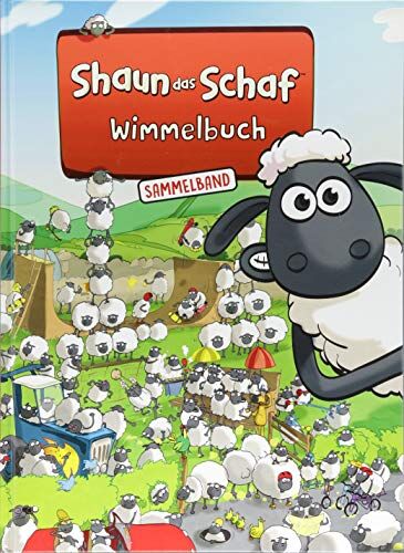 Aardman Animations - Shaun das Schaf Wimmelbuch - Der große Sammelband - Bilderbuch ab 3 Jahre: Band 1,2 und 3 in einem Buch - Kinderbücher ab 3 Jahre - Preis vom 16.10.2026 11:41:07 h