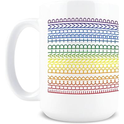 Kaffeetasse mit versteckter Botschaft - FDT-Tasse, 15 oz Keramik-Kaffeetasse mit geheimer Botschaft, lustige Geschenke für Demokraten, liberales Scherzgeschenk, Anti-MAGA-Waren