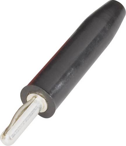 Schnepp F 2000 Lamellenstecker Stecker, gerade Stift-Ø: 2mm Schwarz