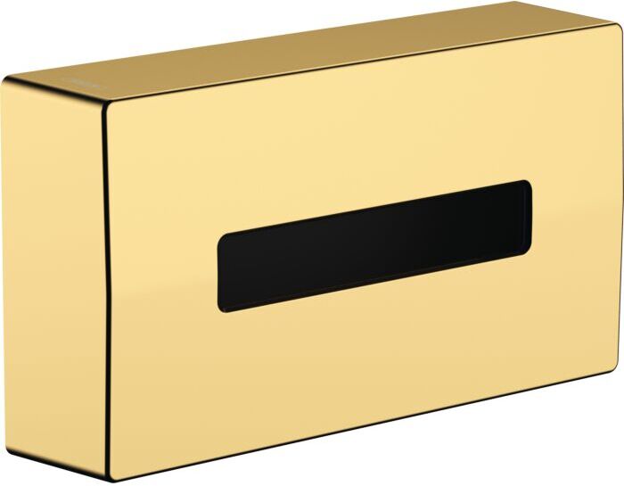 Hansgrohe AddStoris Kosmetiktuchbox 41774990 Wandmontage, polished gold optic