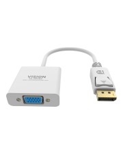 Vision Videokonverter DisplayPort VGA weiß (TC-DPVGA)