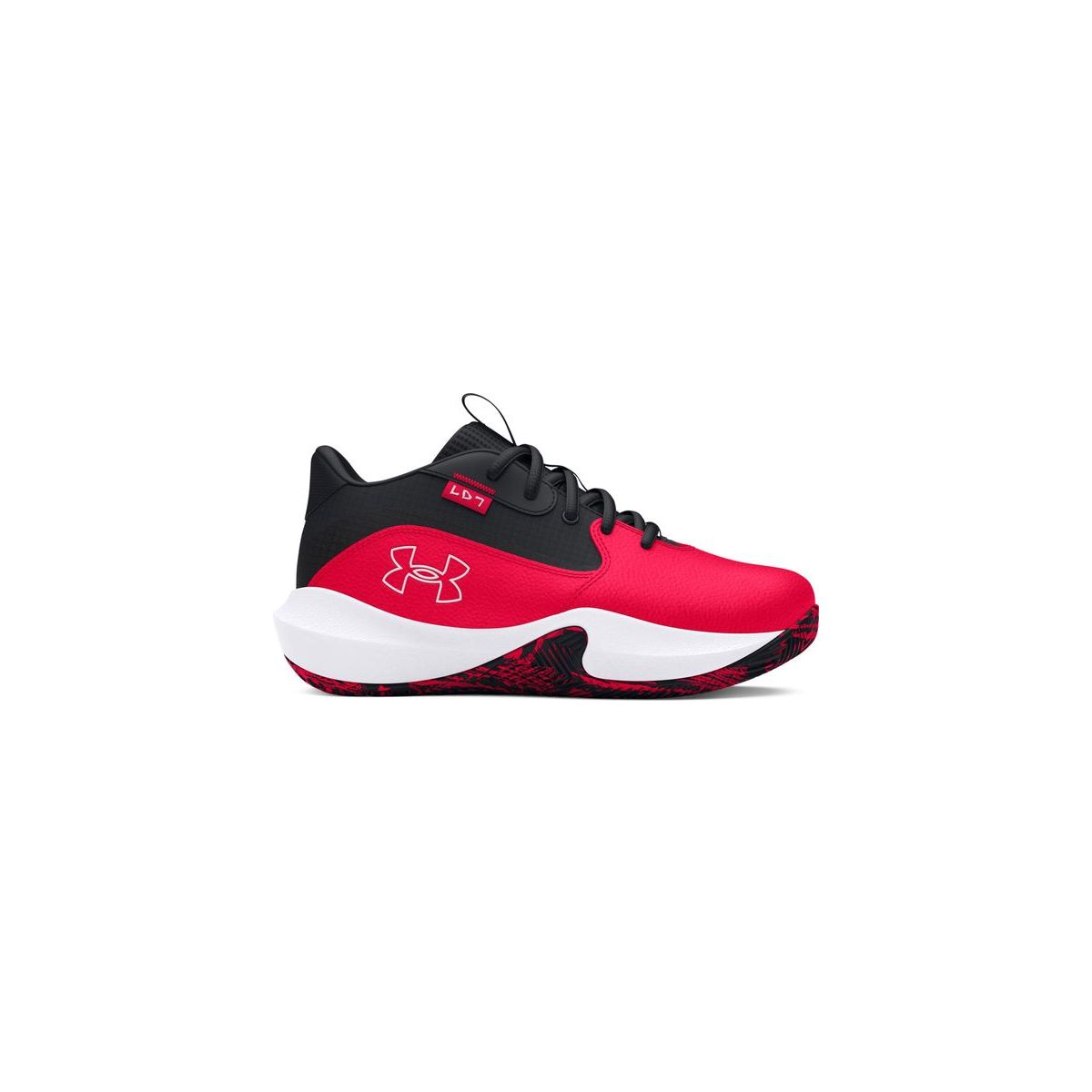 Under Armour PS Lockdown 7 red white (600) 13K 3028514-600-13K