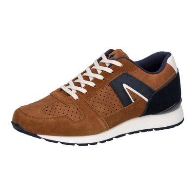 Sneaker LICO "Freizeitschuh Ethan", Herren, Gr. 45, Textil, braun, Synthetik, Schuhe Sneaker