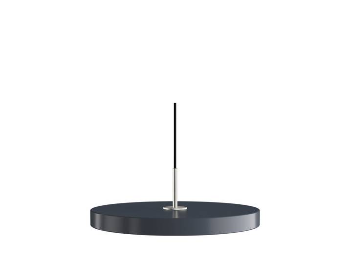 Suspension Asteria Plus, Ø 43 cm, gris/acier - UMAGE - Salon / séjour - Métal