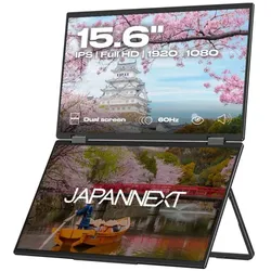 JAPANNEXT JN-DMD-IPS156F Computerbildschirm 39,6 cm (15.6") 1920 x 1080 Pixel Full HD LCD Schwarz