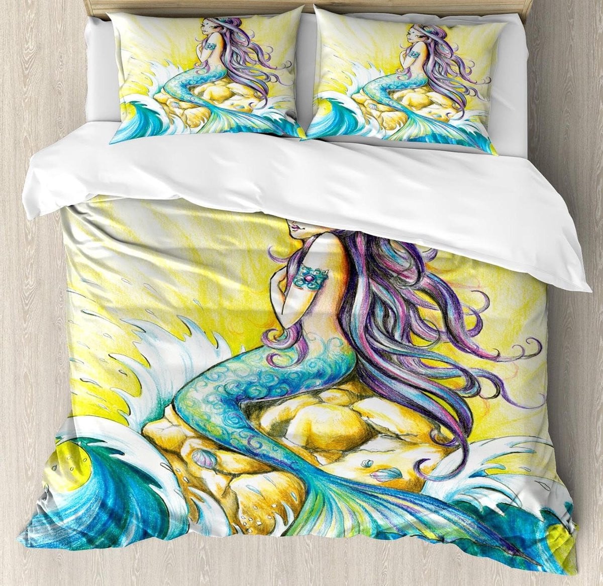 Multicolor Dekbedovertrekset Queen Size voor Slaapkamer Decoratie