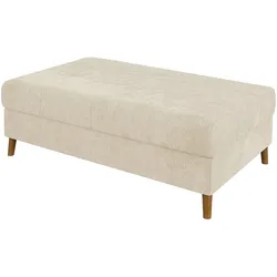 HOCKER Sigurd Beige Chenille