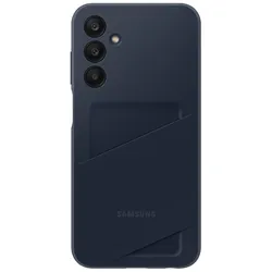 Samsung Card Slot Case EF-OA256 für das Galaxy A25 5G (blau-schwarz)