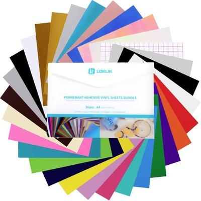 Loklik Permanent Vinyl Material Bundle Gestaltungsset