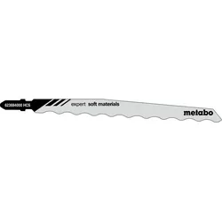 Metabo Stichsägeblätter expert soft materials 126 mm HCS - 3 Stück - 623684000