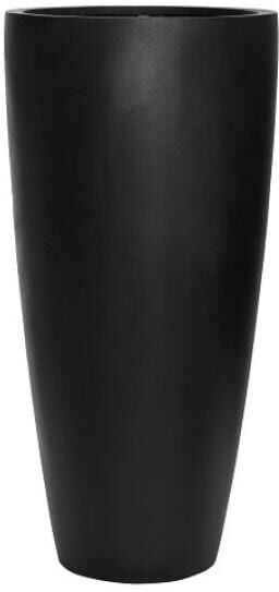 Blumentopf "Pottery Pots Dax XL", schwarz, Pflanzgefässe, Blumentopf schwarz Einheitsgröße