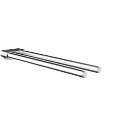 emco flow Handtuchhalter, zweiarmig, starr, 320 mm, chrom, 275000133