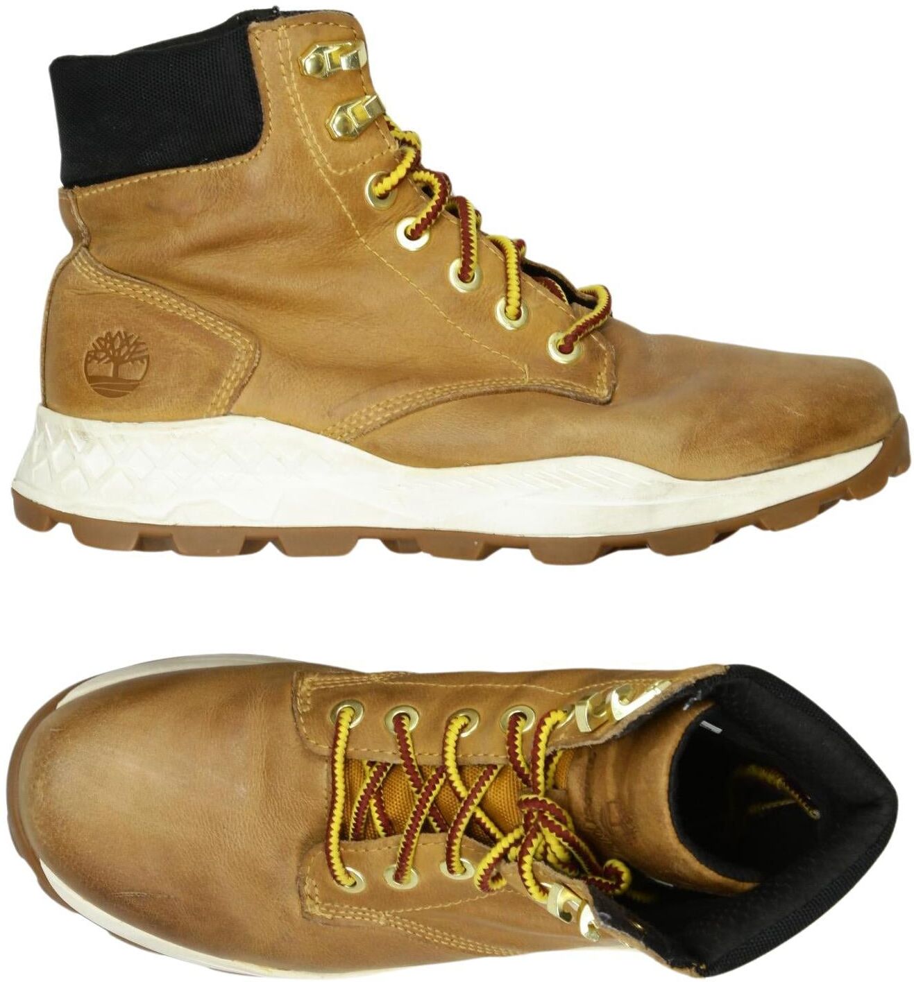 Timberland Herren Stiefel, Braun, Gr. EU 41.5, Leder - Second Hand