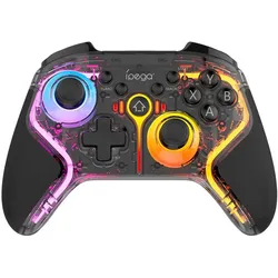 iPega Pad 9666TH Bluetooth RGB Gamepad for Android/ iOS PS3 / PS4 / PC / N-Switch (Android, iOS, PC, PS3, PS4, Switch), Gaming Controller, Schwarz