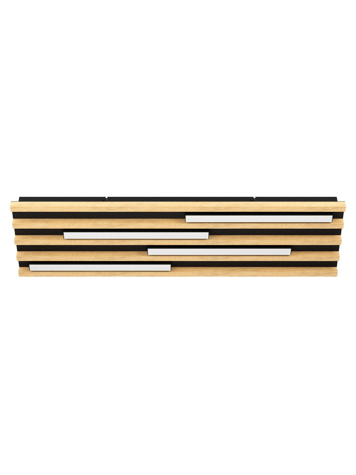EGLO Stars of Light MARREIRA DECKE 780X220 HOLZ/SCHWARZ FSC