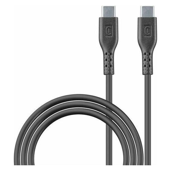 Cellularline Fast Charging 120cm schwarz 5A/100W, USB Type-C auf USB Type-C (1.20 m, 100 W) (USBDATA100C2C5A1MK)