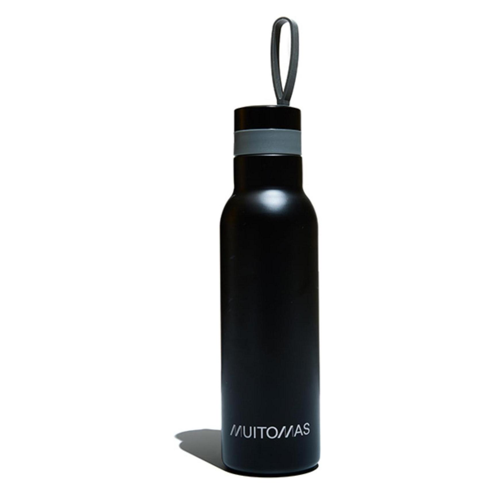 Muitomas Thermal Water Bottle, 500 ml, Lightweight and Portable Steel Thermal Bottle, Elegant Desig (0.50 l) (WBOTTLELC500BK)