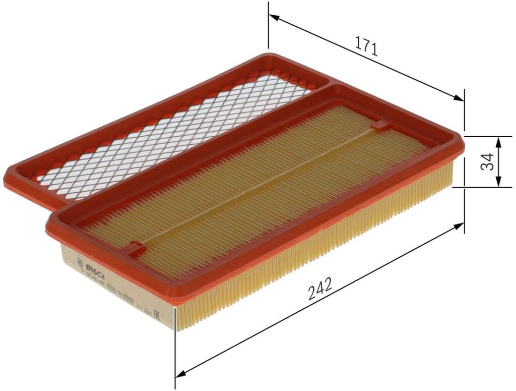Luftfilter BOSCH F 026 400 466