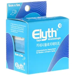 Kinesiologie Tape Elyth 5 cmx5 m blau 1 St