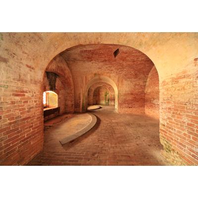 Fototapete PAPERMOON "ARCHITEKTUR-STEINWAND", bunt, B:3,5m L:2,6m, Vlies, Tapeten