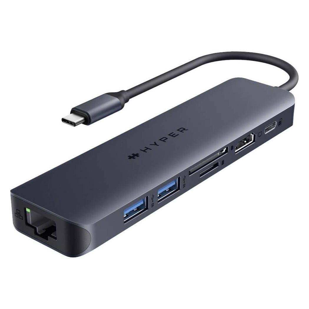 Hyper USB-C Hub (USB-C, 7 Ports) (HD4003GL)