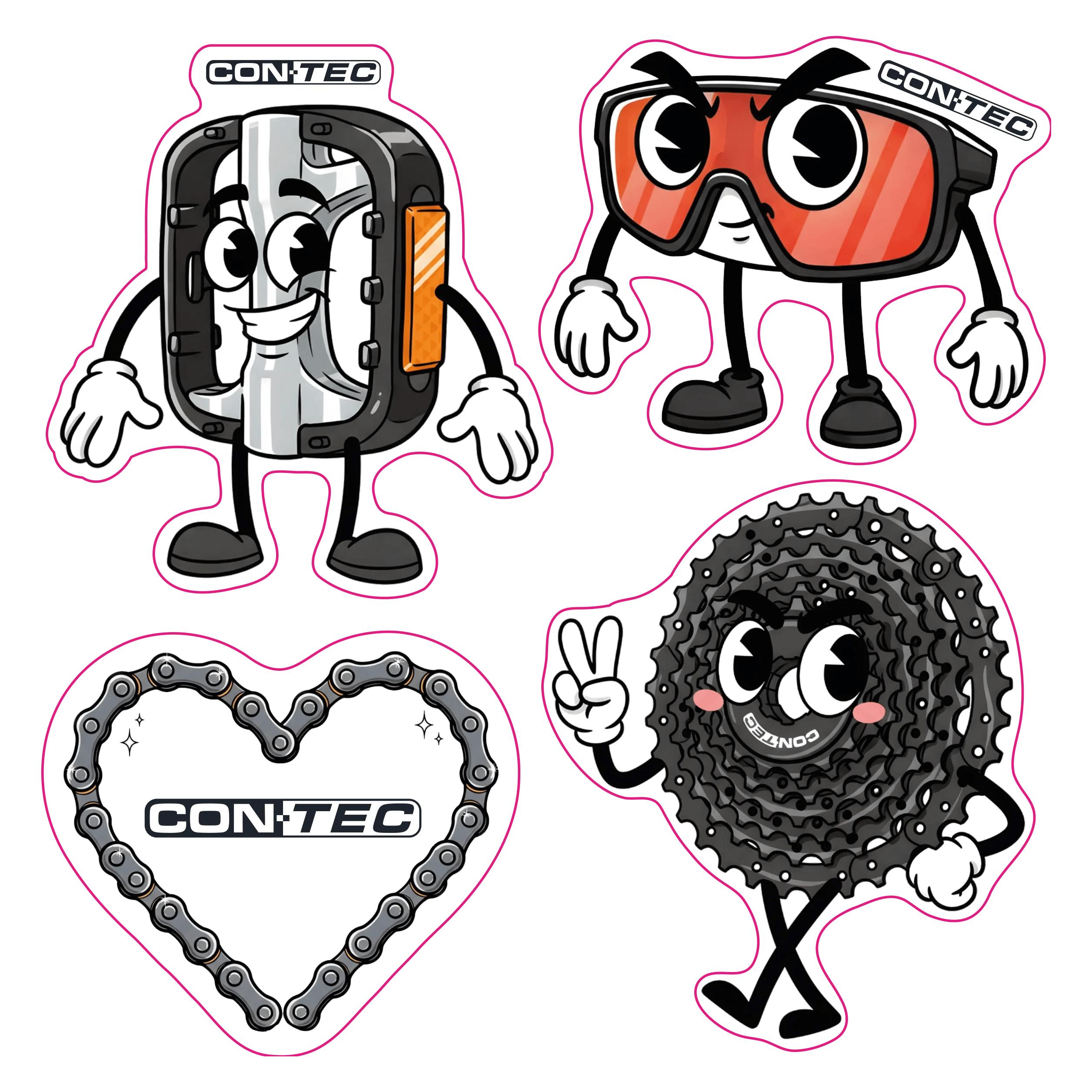 Contec Ct Stickerbogen Parts 4 Sticker (4 Sticker) (70578696)