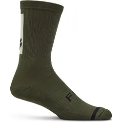 Fox, Unisex, Sportsocken, 8" Defend Sock (XS), Grün