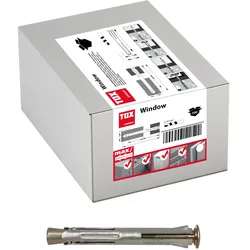 TOX Metall-Rahmendübel Window 10x202 mm