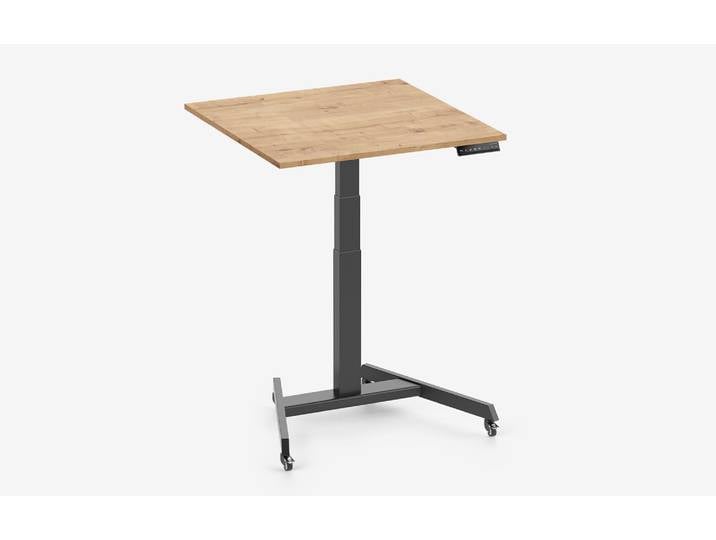 FOKUS Single Schreibtisch, Weiß Buche 80x60