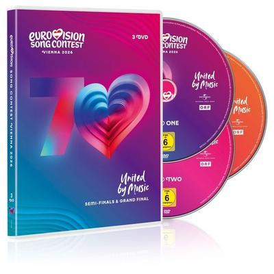 Eurovision Song Contest Vienna 2026 (3DVD) - Various, DVD