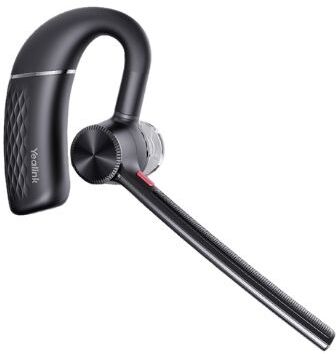 Yealink BH71 LITE Oreillette Bluetooth idéal pour le travail en mobilité, avec 4 micros à réduction de bruit, autonomie de 10h et design ultra-léger