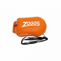Zoggs Hi Viz Swim Buoy - Safty Buoy mit extra Dry Bag - orange