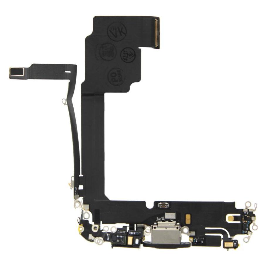 OEM Ladeanschluss Flex für iPhone 15 Pro Max, schwarzes titanium (Apple iPhone 15 Pro Max) (41401091)